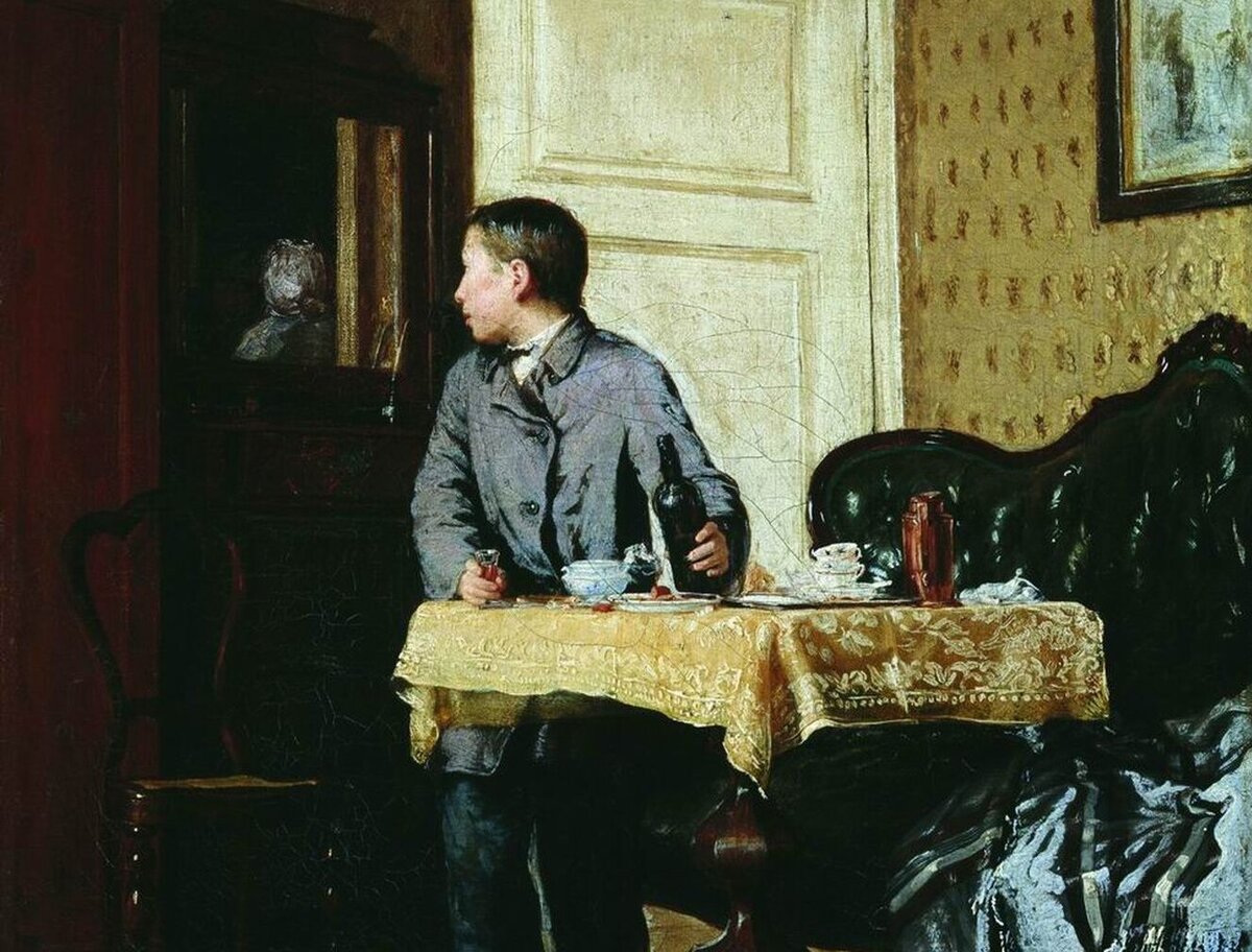 Василий Максимов «По примеру старших», фрагмент