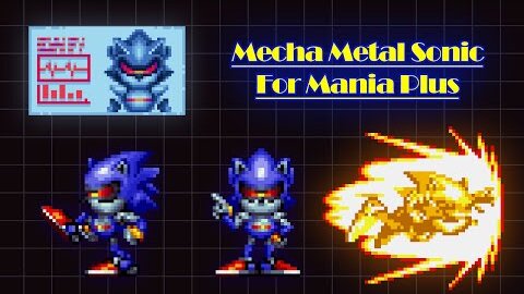 Metal Mania, Metal Sonic - Sonic Mania Mods