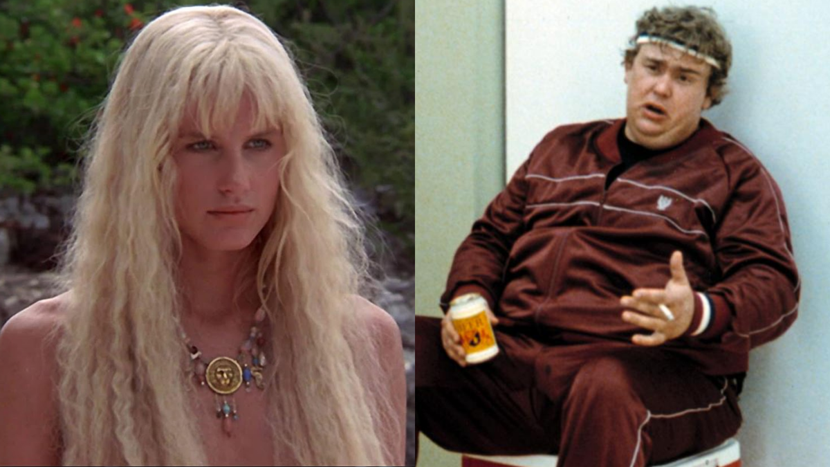 Дэрил Ханна (Мэдисон) и Джон Кэнди (Фредди)