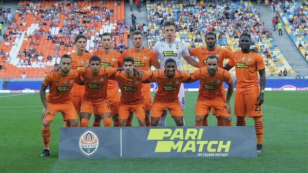    Футболисты "Шахтёра"© официальный твиттер клуба "Шахтёр"