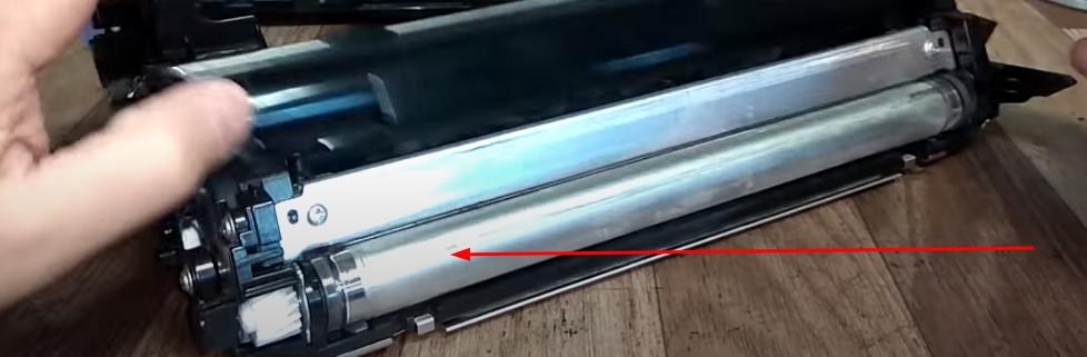 Очистка магнитного вала 