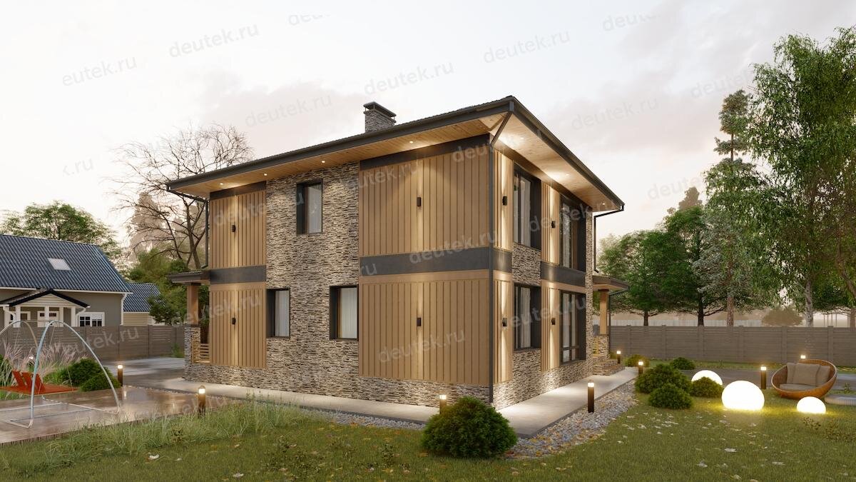 Проект дома DTE123