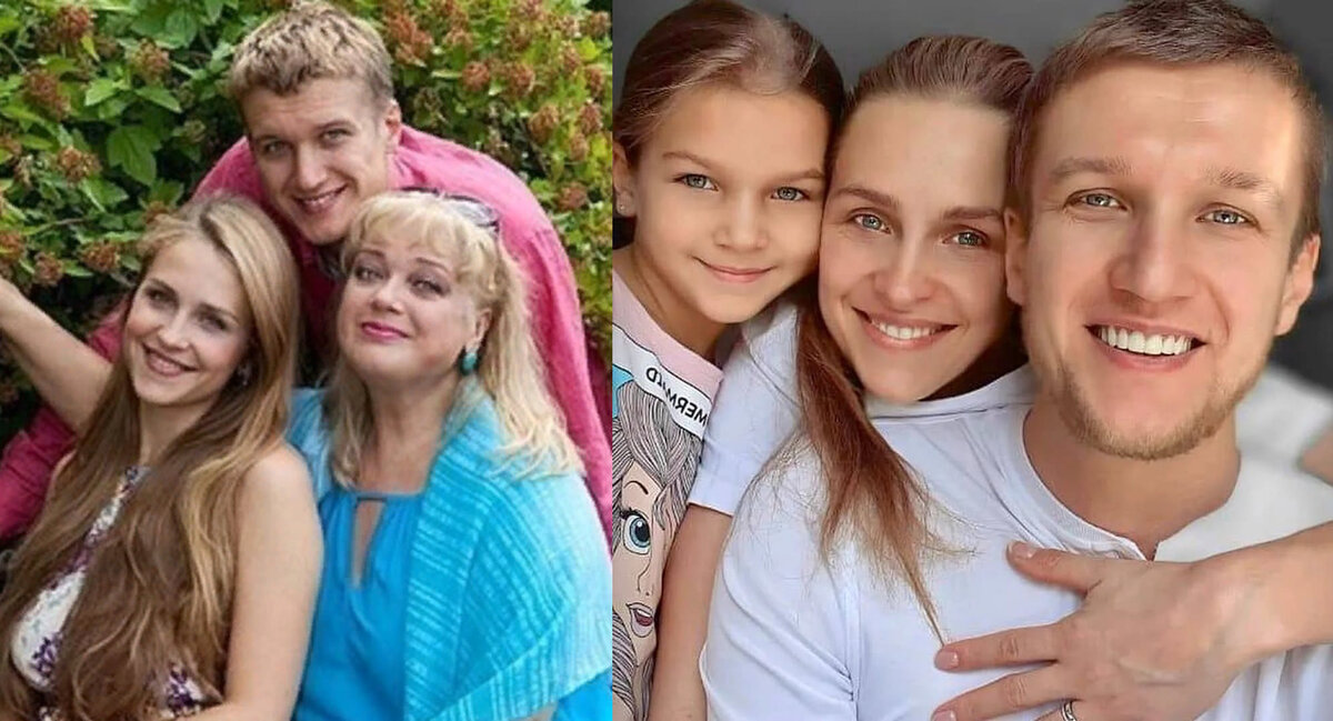 Анатолий и Любовь Руденко, Елена Дудина и дочь Милена.Фото Яндекс.Картинки.