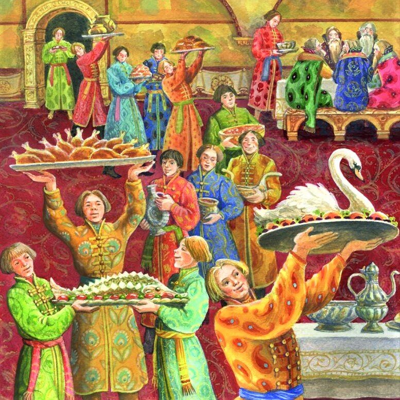 Пир на руси. Царский пир Царевна лягушка-Царевна. Древняя Русь Царский пир. Царевна лягушка Царский пир. 17 Век Царский пир на Руси 17 век
