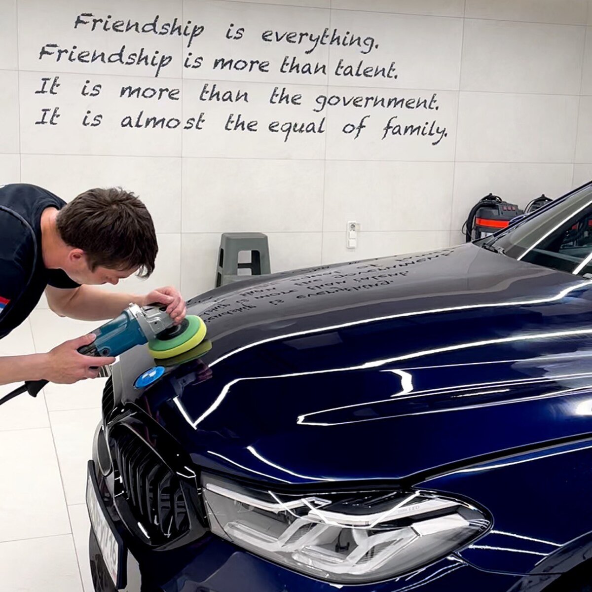 Абразивная полировка автомобиля