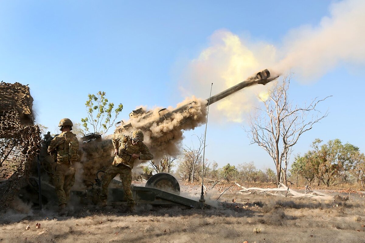 Буксируемая гаубица M777A2 армии Австралии, фото: wikimedia.org
