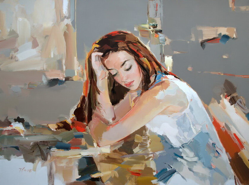 Художник Йозеф Котэ.