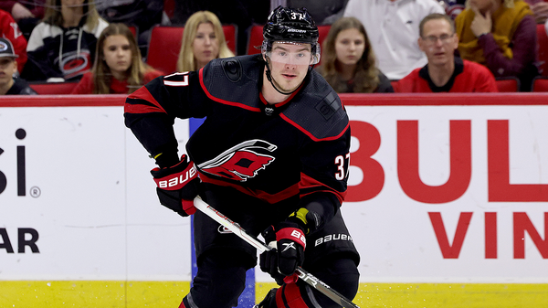    Хоккеист "Каролины Харрикейнз" Андрей Свечников © Фото : nhl.com/hurricanes