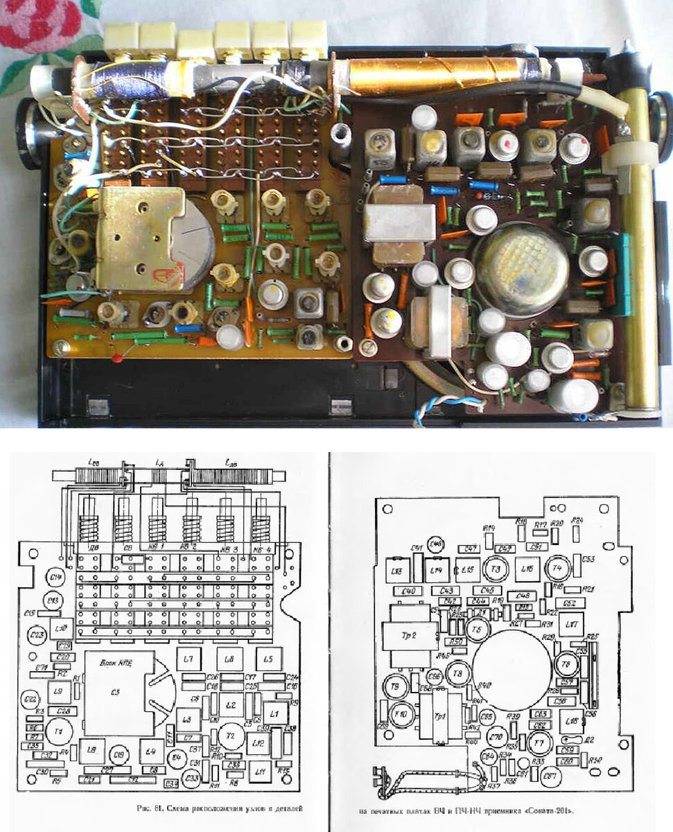 Соната 201 схема приемника