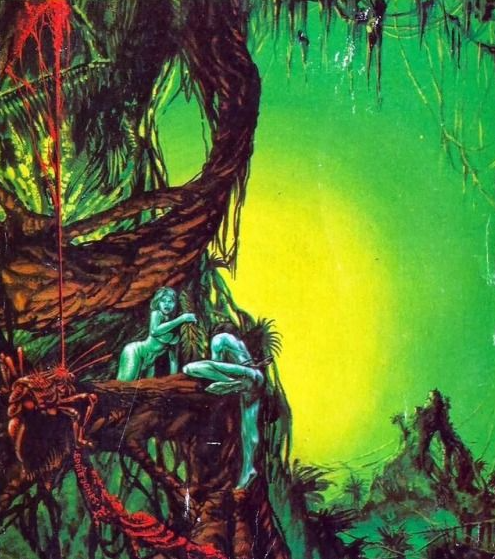 Арт к обложке одного из британских изданий «Теплицы» от Sphere Books.