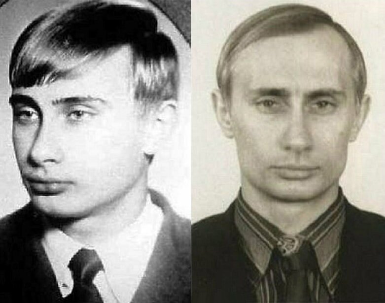 Путин в молодости фото