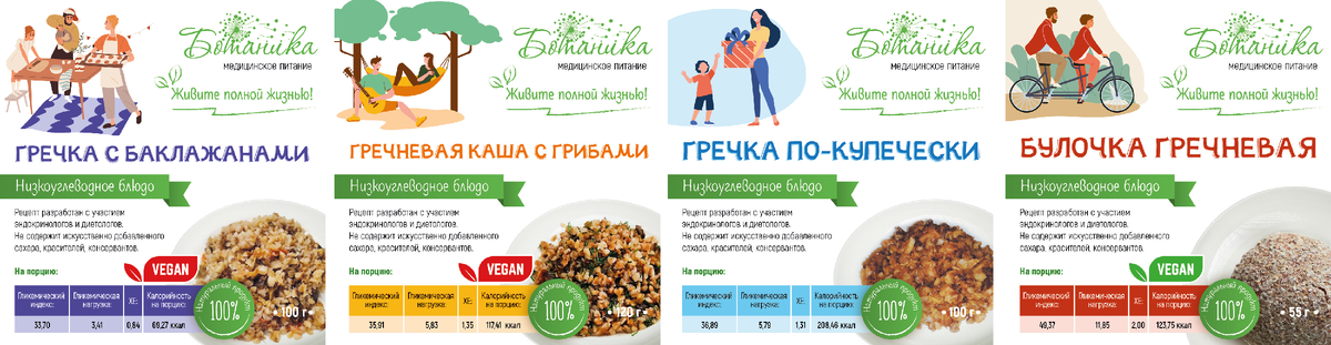 Блюда с гречкой и гречневой лапшой.