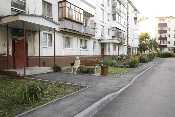 В настоящее время в Димитровграде ведутся работы по благоустройству 22 дворов.