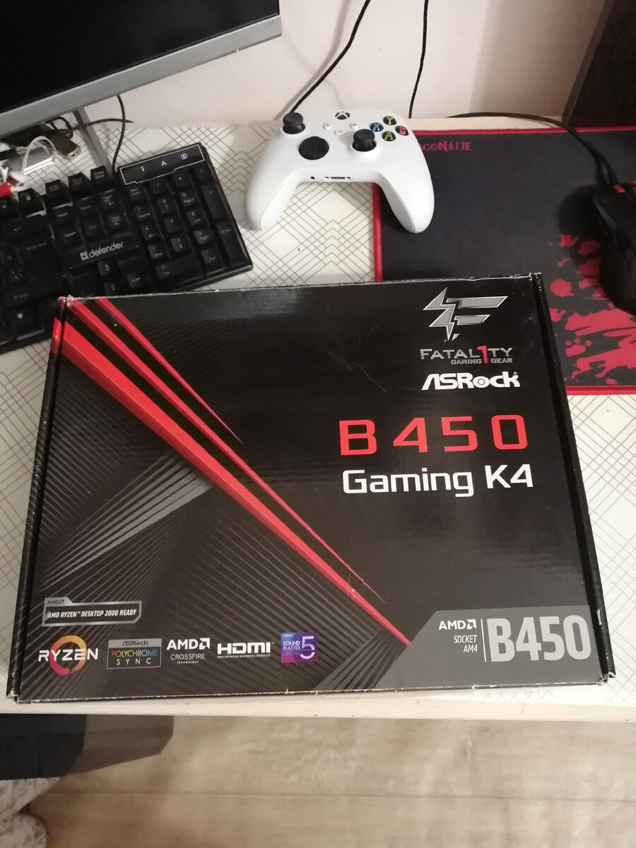 Fatal1ty b450 hot sale gaming k4