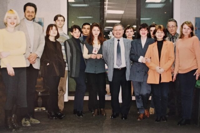    Владимир Рунов не побоялся доверить телевидение молодым. Фото: Из личного архива/ Ирина Сынкова