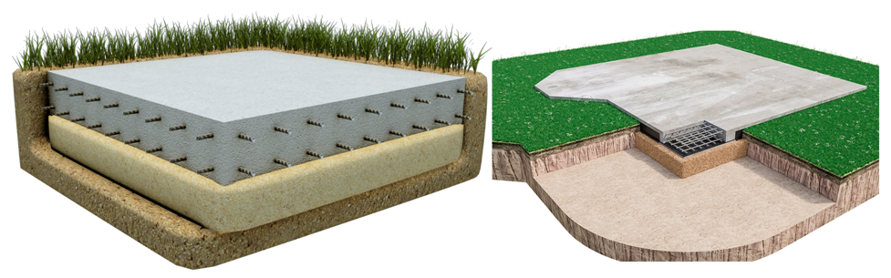 Монолитная плита в качестве фундамента
