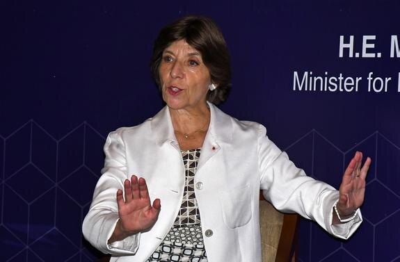    Глава МИД Франции Катрин Колонна, Ashish Vaishnav / globallookpress.com