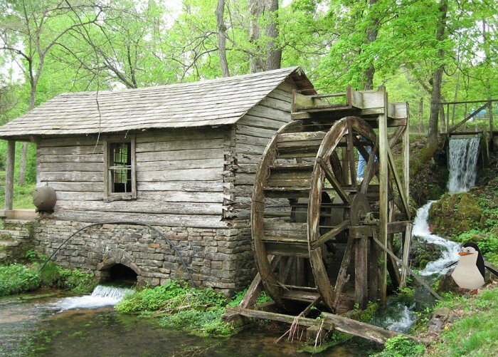                                           Водяная мельница