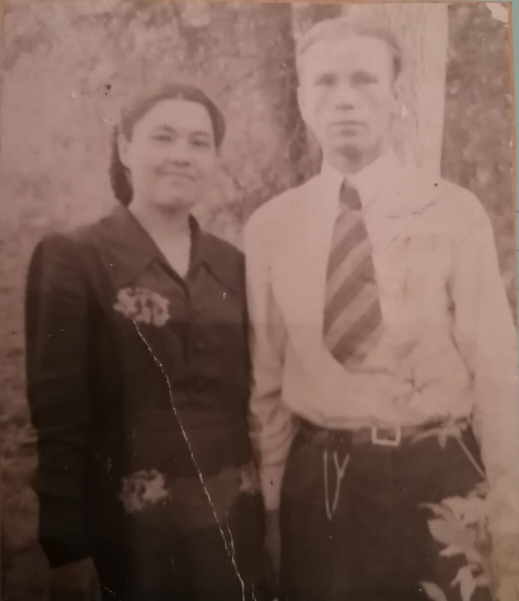 Александра с мужем Павлом