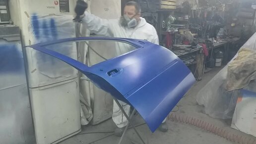 Полировка акрила. Бампер лексуса на покраске. Эксклюзивная покраска автомобиля. Молотковую краску валиком. Пятнистая покраска базой серебро.