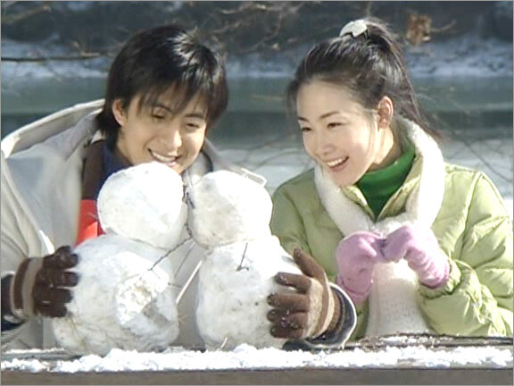 Стоп-кадр из дорамы "Зимняя соната". Из свободных источников 