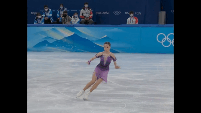 Камила Валиева - идеальный по докруту 3A