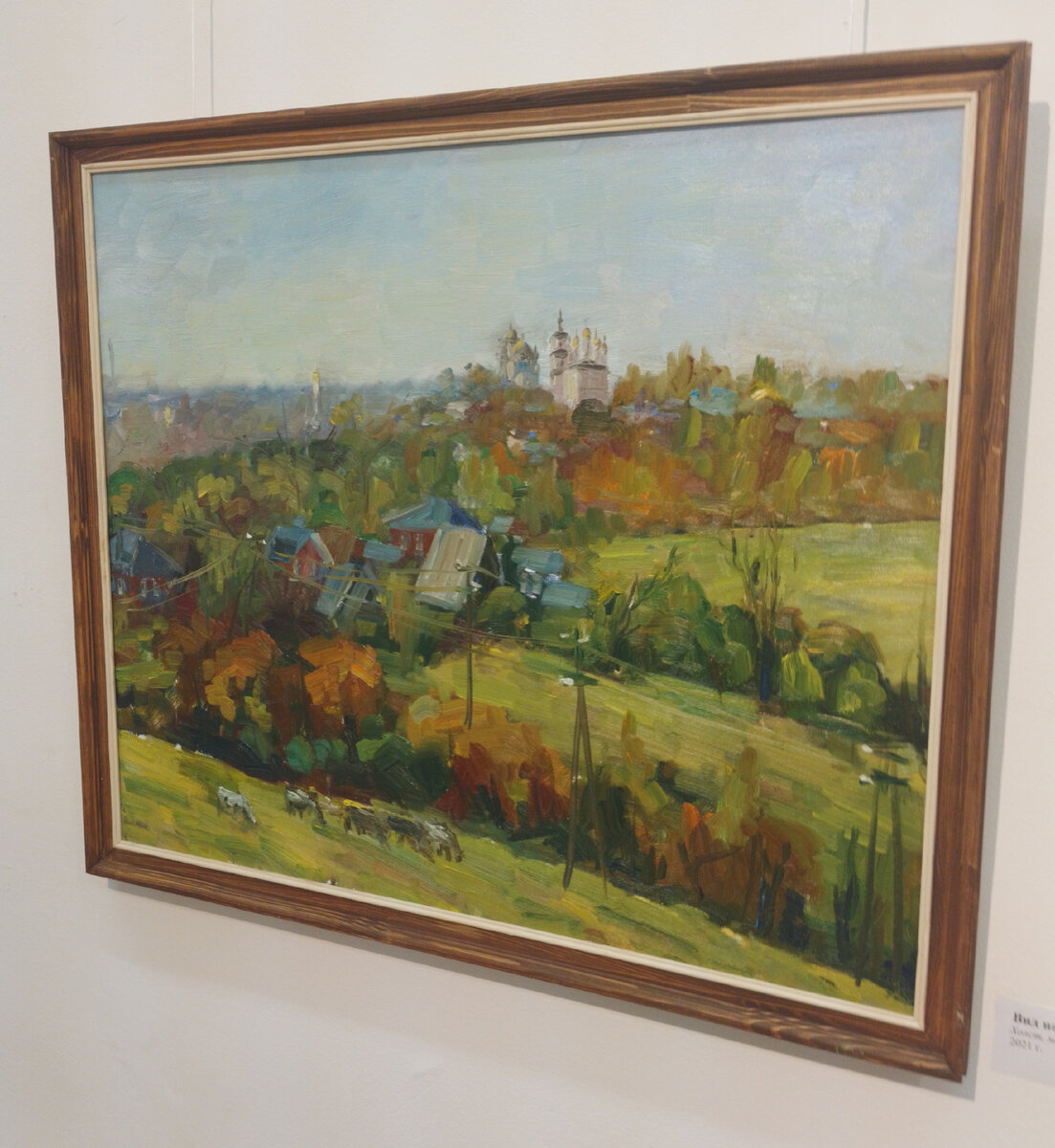    В  Туле , в зале на Красноармейском, 16 , проходит выставка Екатерины Дворкович "Однажды летом...-18