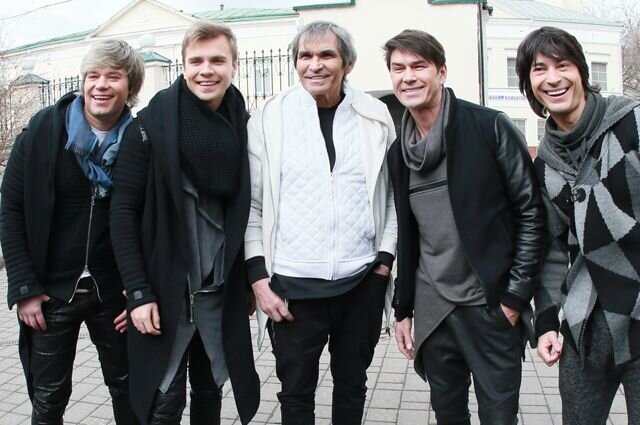 Группа "На-На" с продюсером Бари Алибасовым