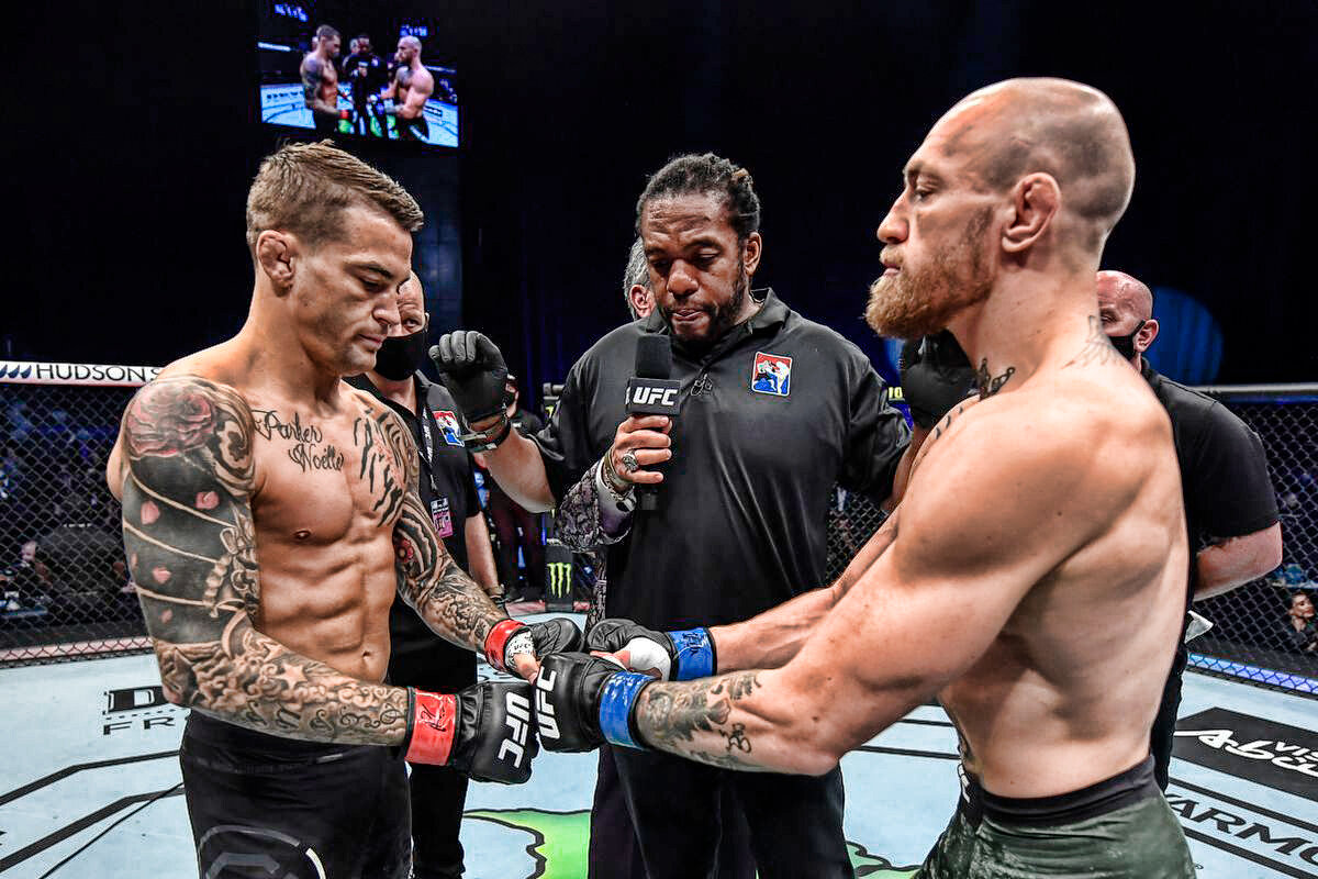 Дастин Порье и Конор МакГрегор / источник valetudo.ru