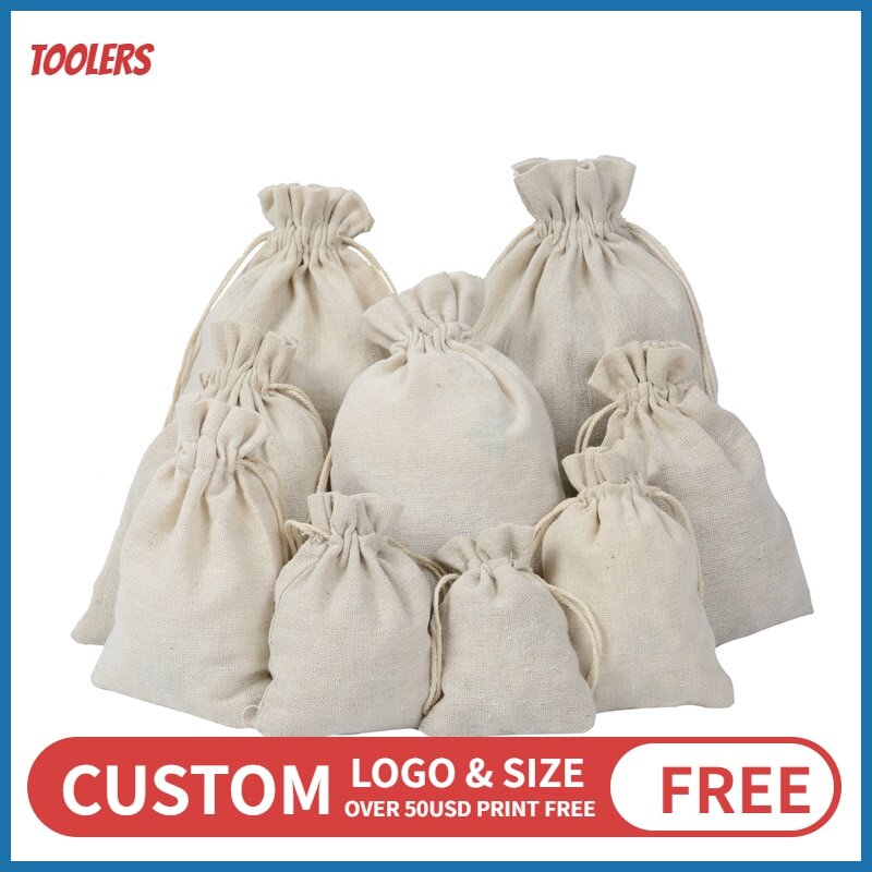 Хлопковые мешочки для хранения