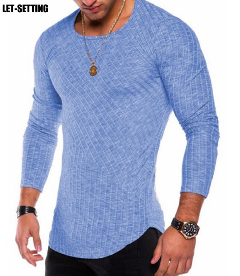 Мужские футболки с длинным рукавом