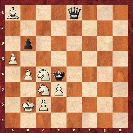 Ход белых. Мат в 4 хода.