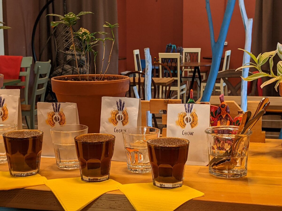 Когда начинают тестировать кофе.