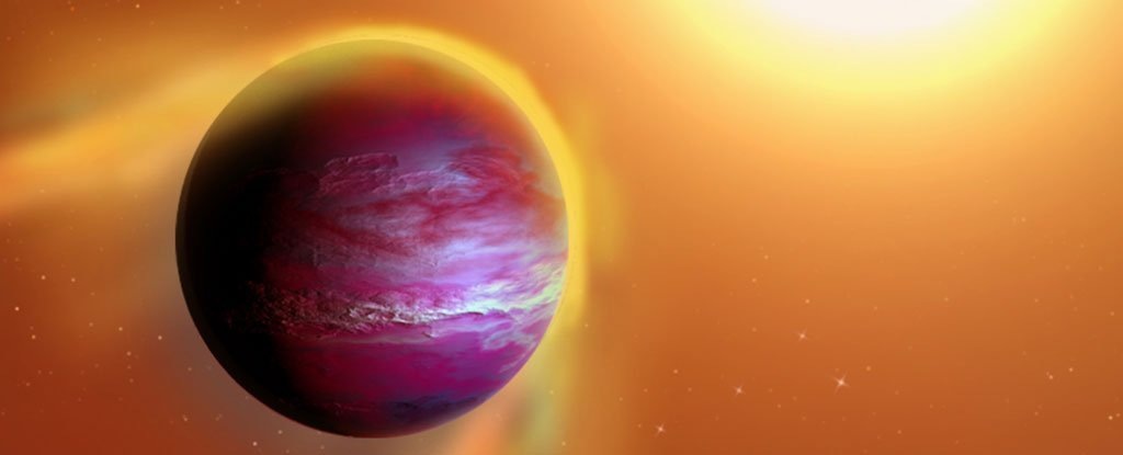 Изображение планеты. Представление художника.