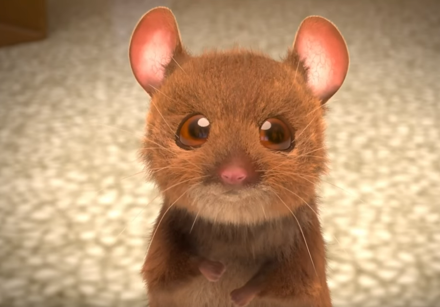 Упитанный экземпляр из мультика "Мой друг Мышонок".