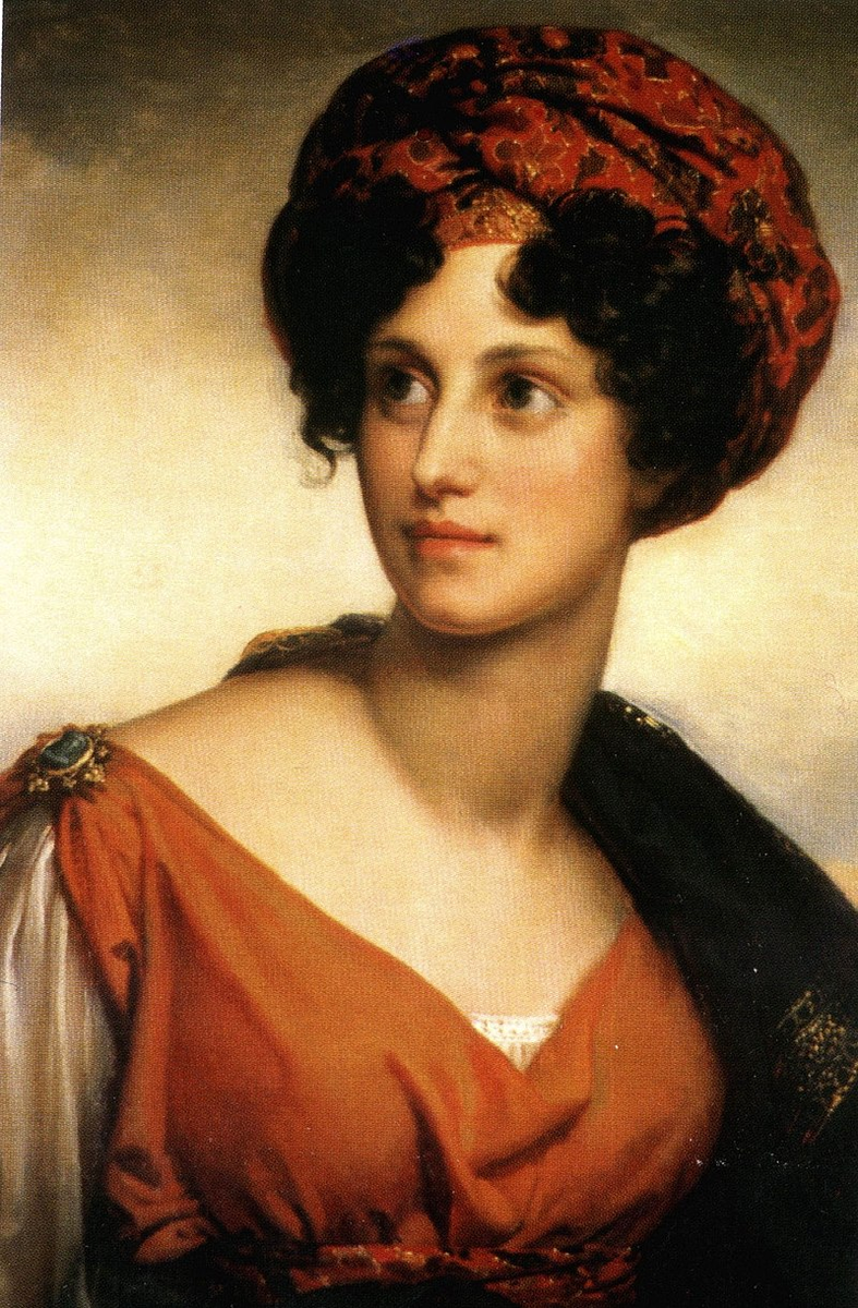 Доротея фон Бирон, 1816. Художник Франсуа Жерара. 