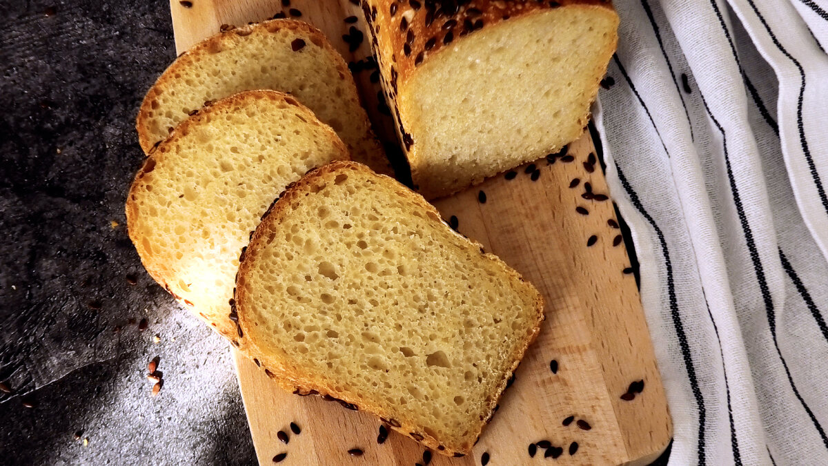 Простой домашний хлеб🍞 без замеса😇 | ПРОСТОРЕЦЕПТ | Дзен