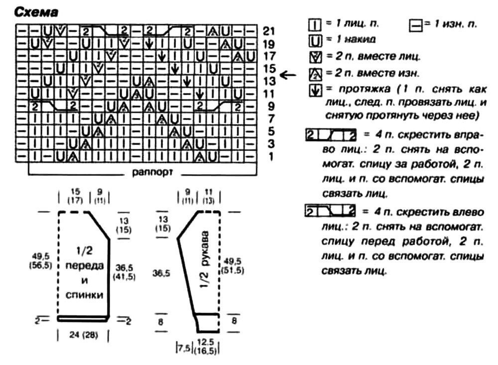 Кучинелли вязаная одежда схемы