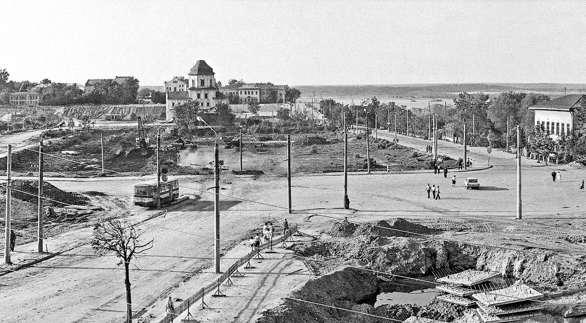 Красная площадь в чебоксарах старое