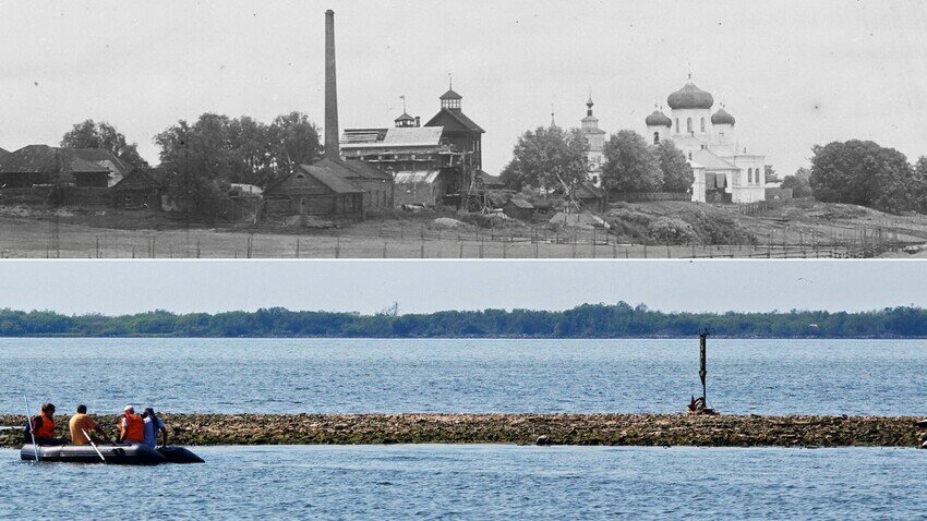 Город молога фото. Молога город призрак. Город Молога сейчас фото. Затопленные города России фото до и после. Молога тогда и сейчас.