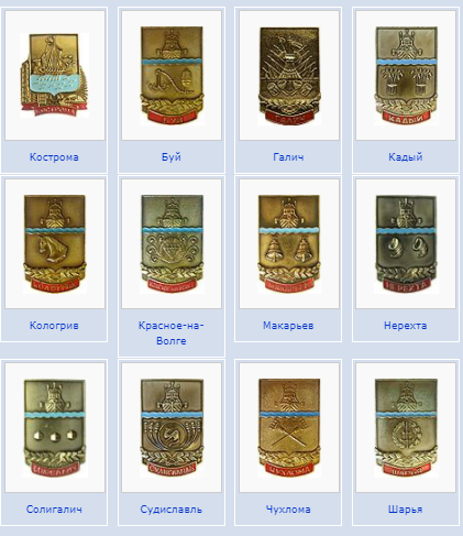Костромская серия. Медная (Cu).
