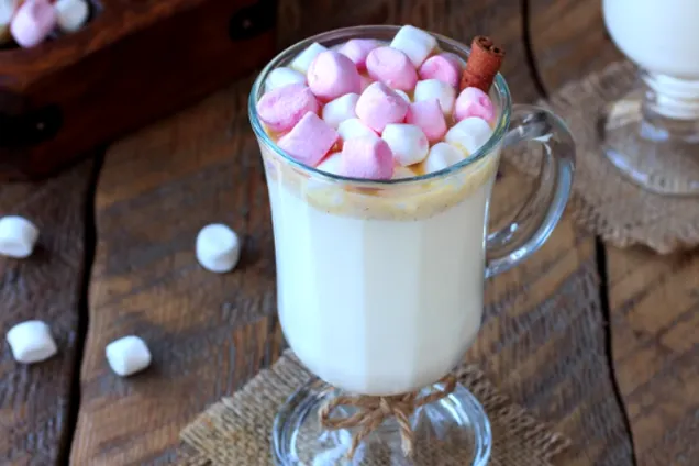 Белый горячий шоколад 