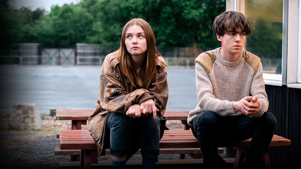 Кадр из сериала «Конец ф…го мира» — The End Of The F***ing World intrigue.dating