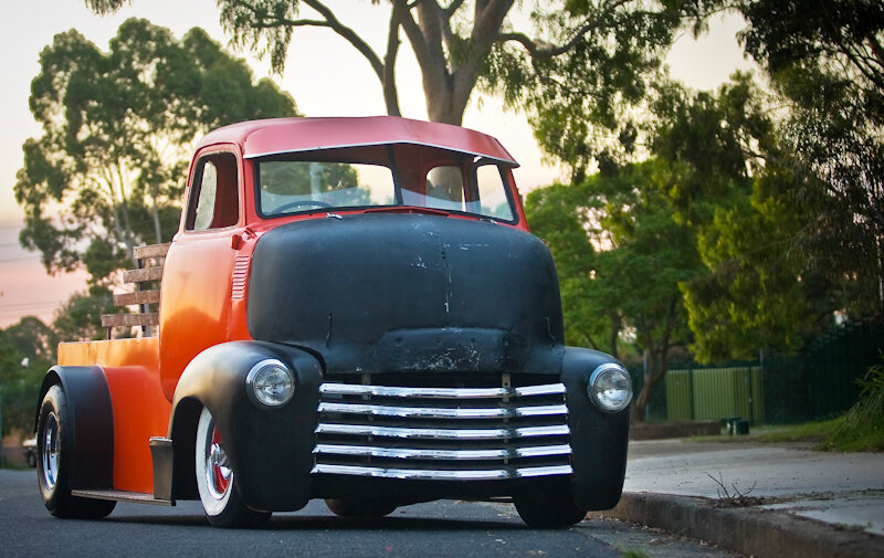 Chevrolet Coe flatbad1954