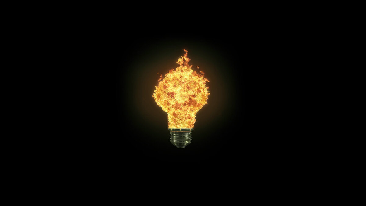 Light on fire. Fire Lighting