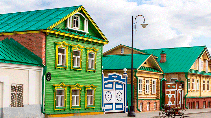 Отреставрированный дом на улице Насири.