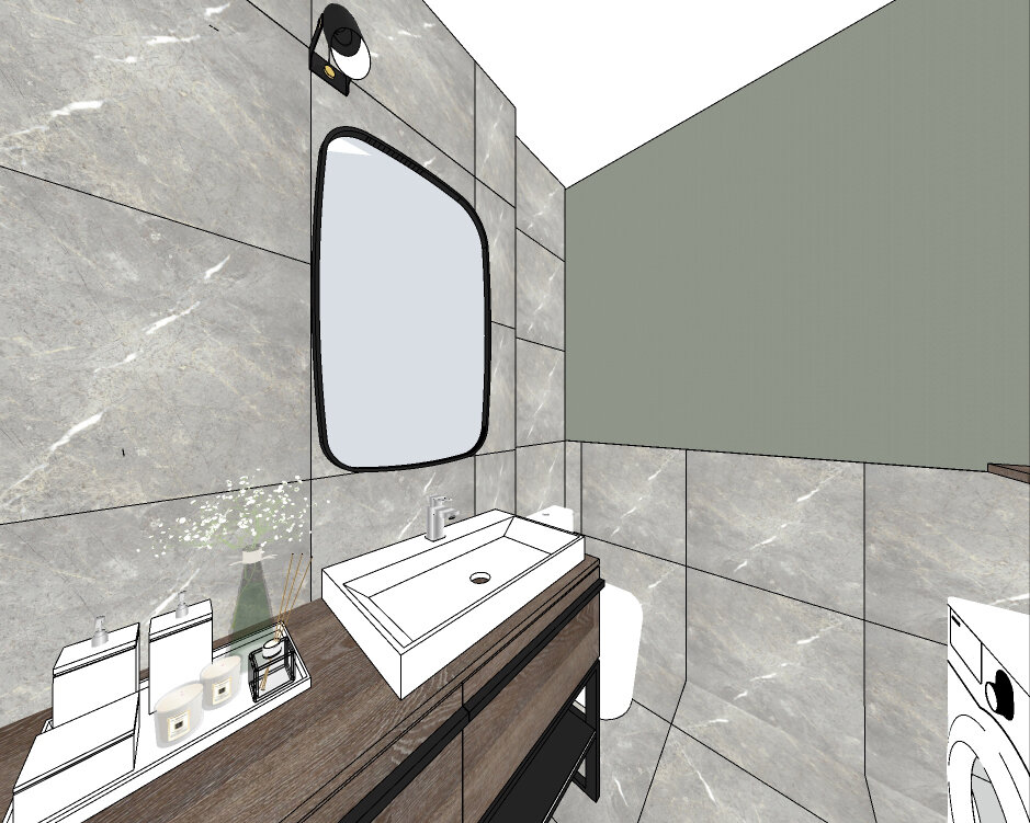 Планировали тумбу с ящиками, металлическое основание 