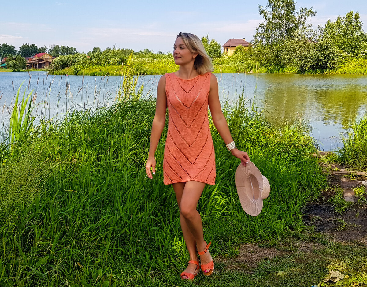 Летнее платье-туника