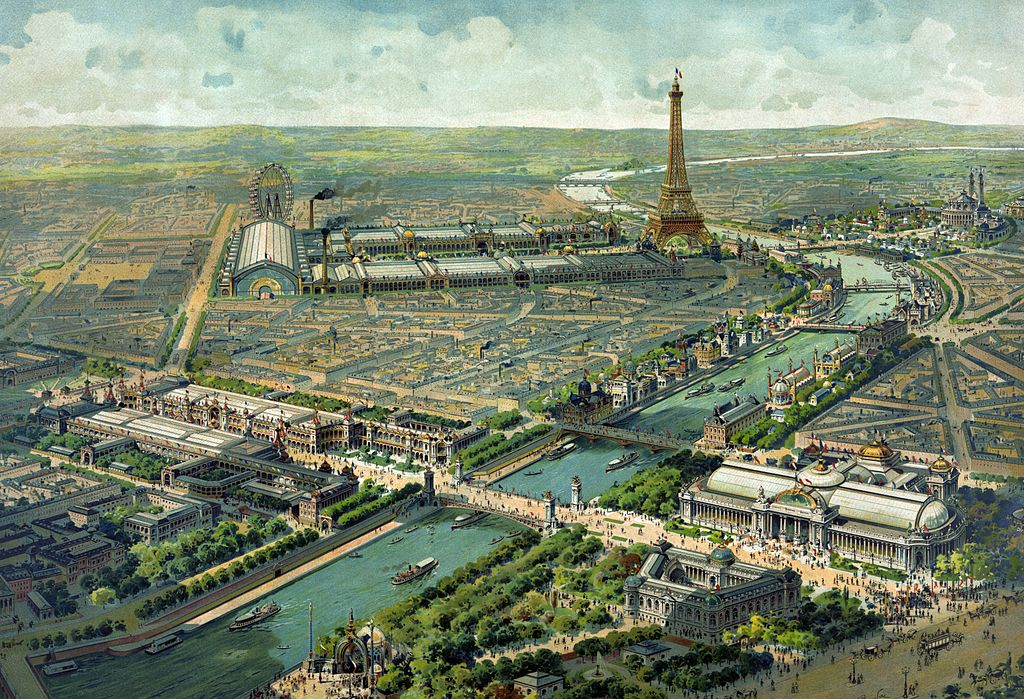 Панорама всемирной выставки 1900