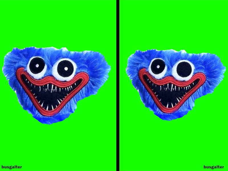 Известный персонаж Хагги вагги, тут 2 различия